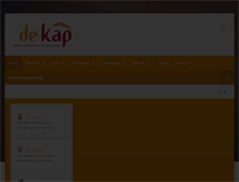 Tablet Screenshot of dekap.nl